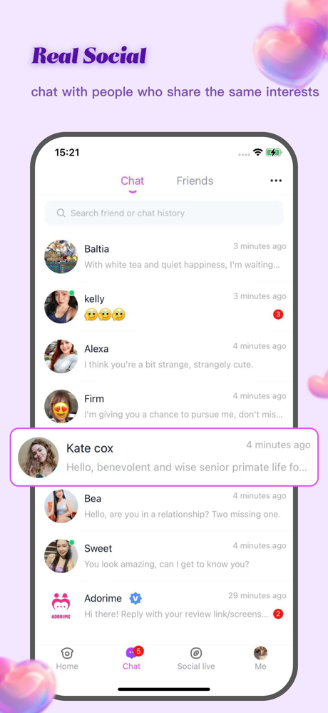 Adorime screenshot 2