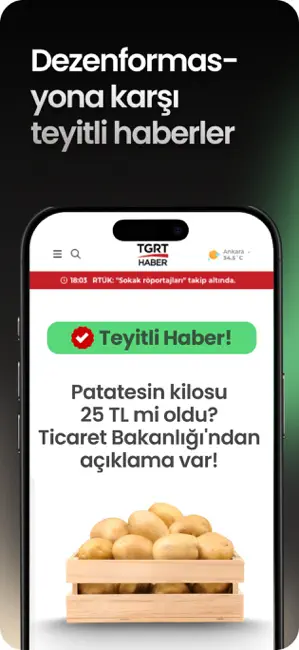 TGRT Haber Mobil iPhone screenshot 5