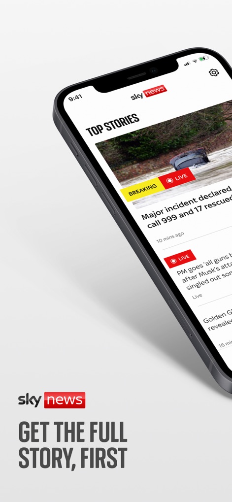 Sky News: Breaking, UK & World - L'application présente un fil d'actualités personnalisable, permettant aux utilisateurs de parcourir rapidement les gros titres et de repérer les alertes en direct pour une information immédiate.
