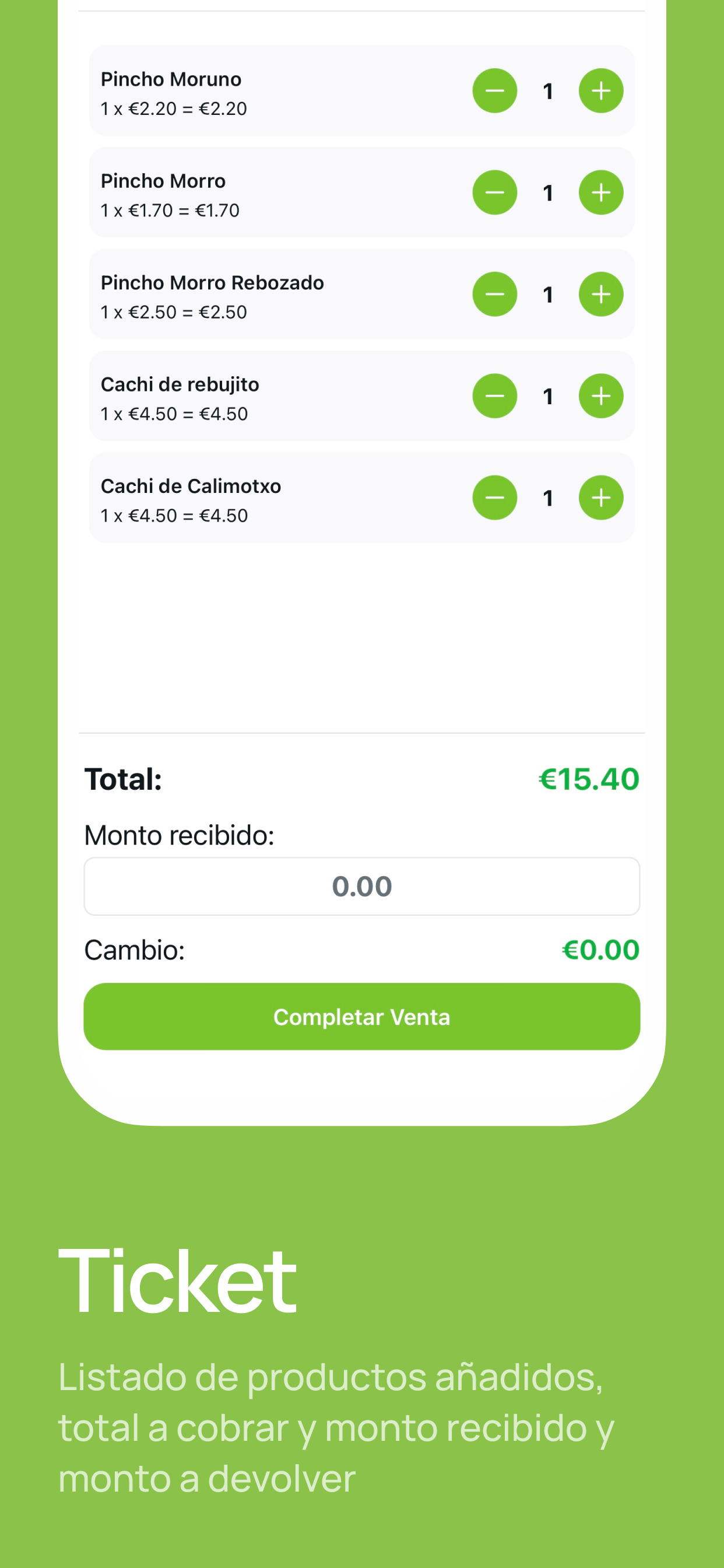 Assofy POS calculadora rápida