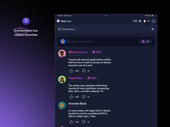 Stardeos iPad screenshot 2 - Photo & Video app