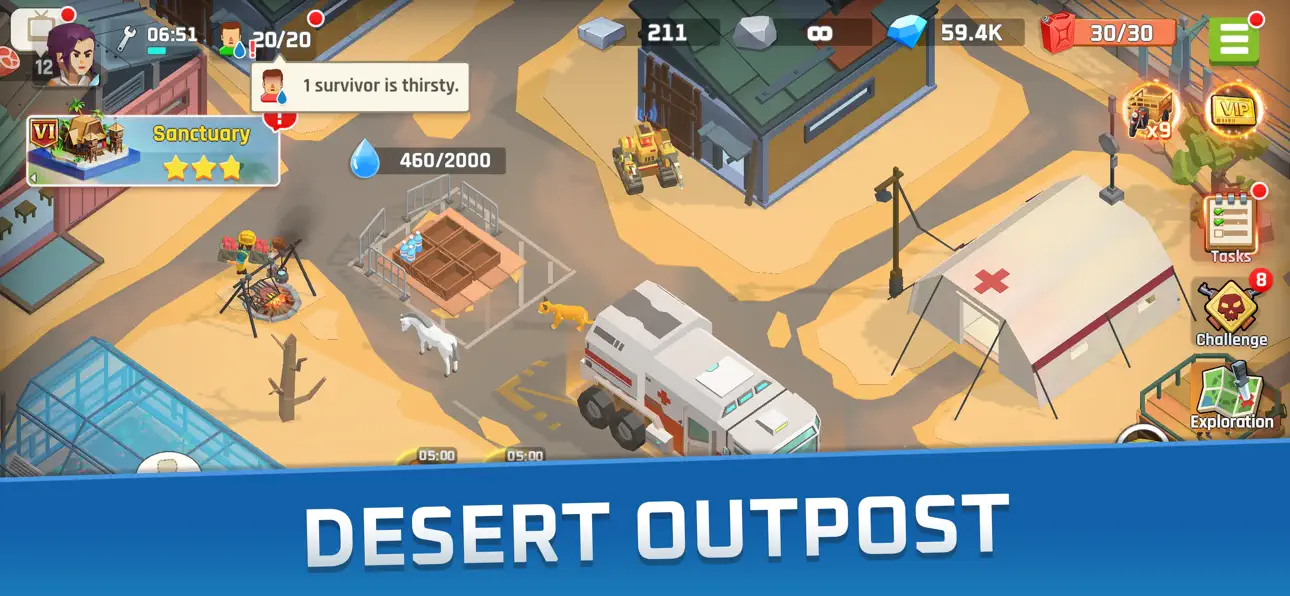 City Of Survivors iOS Mod IPA screenshot 3 - iOS game interface