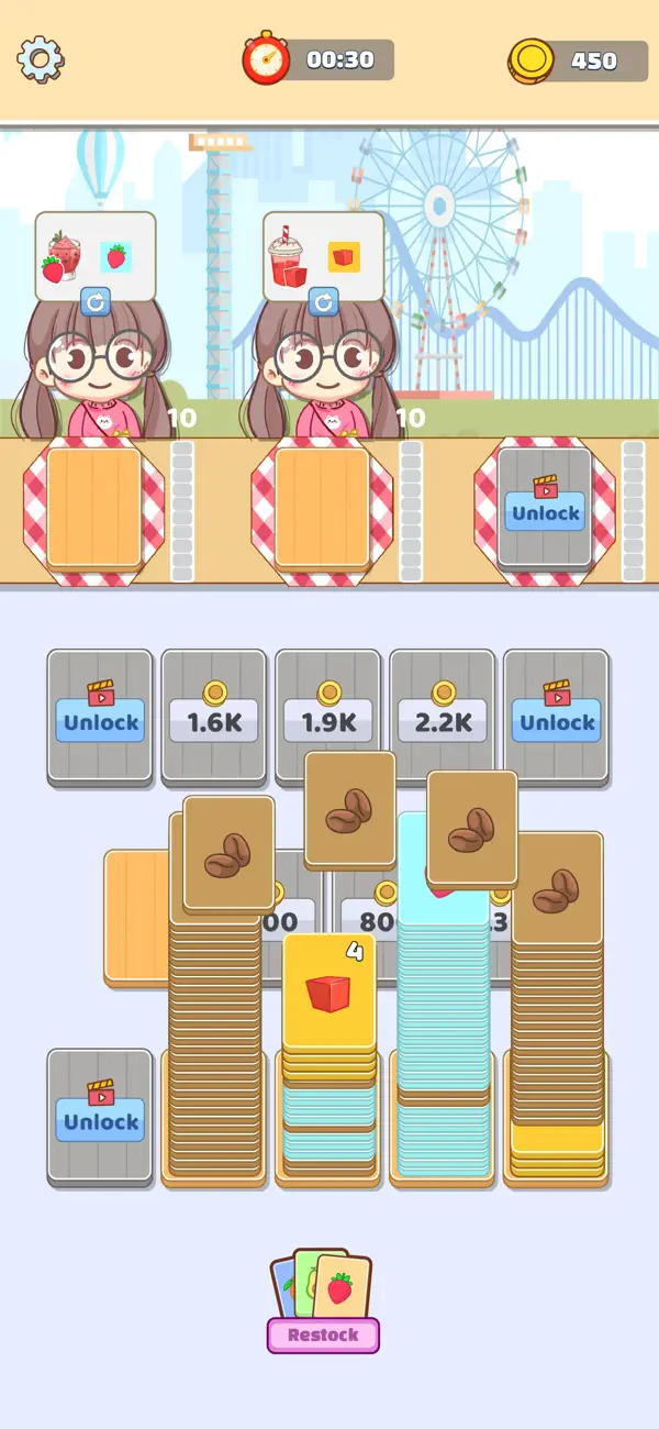 Screenshot #1 pour Pocket Tea Sort - Foodie Stop