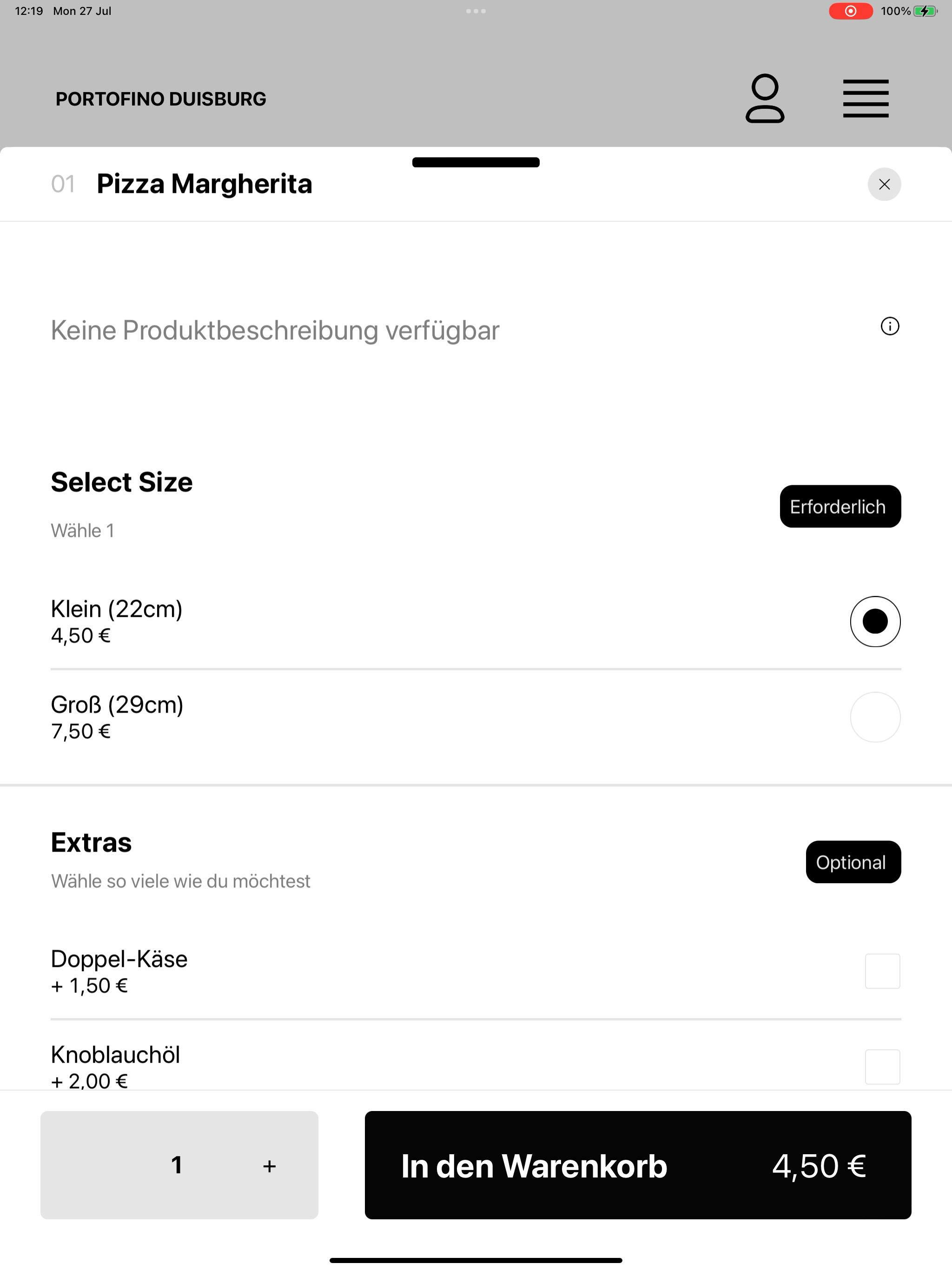 PORTOFINO DUISBURG screenshot 14