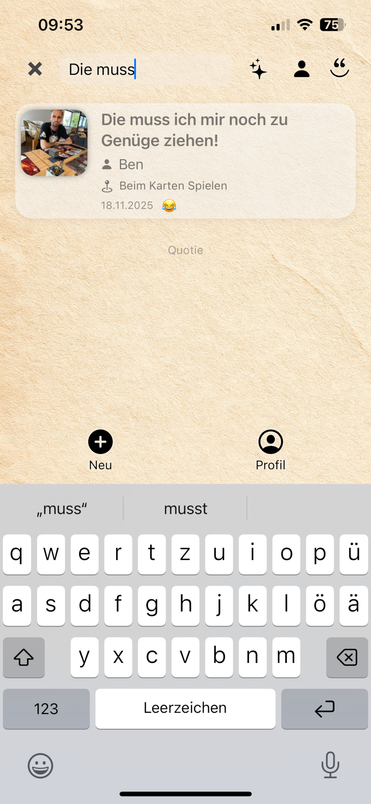 Quotie - Save Your Quotes