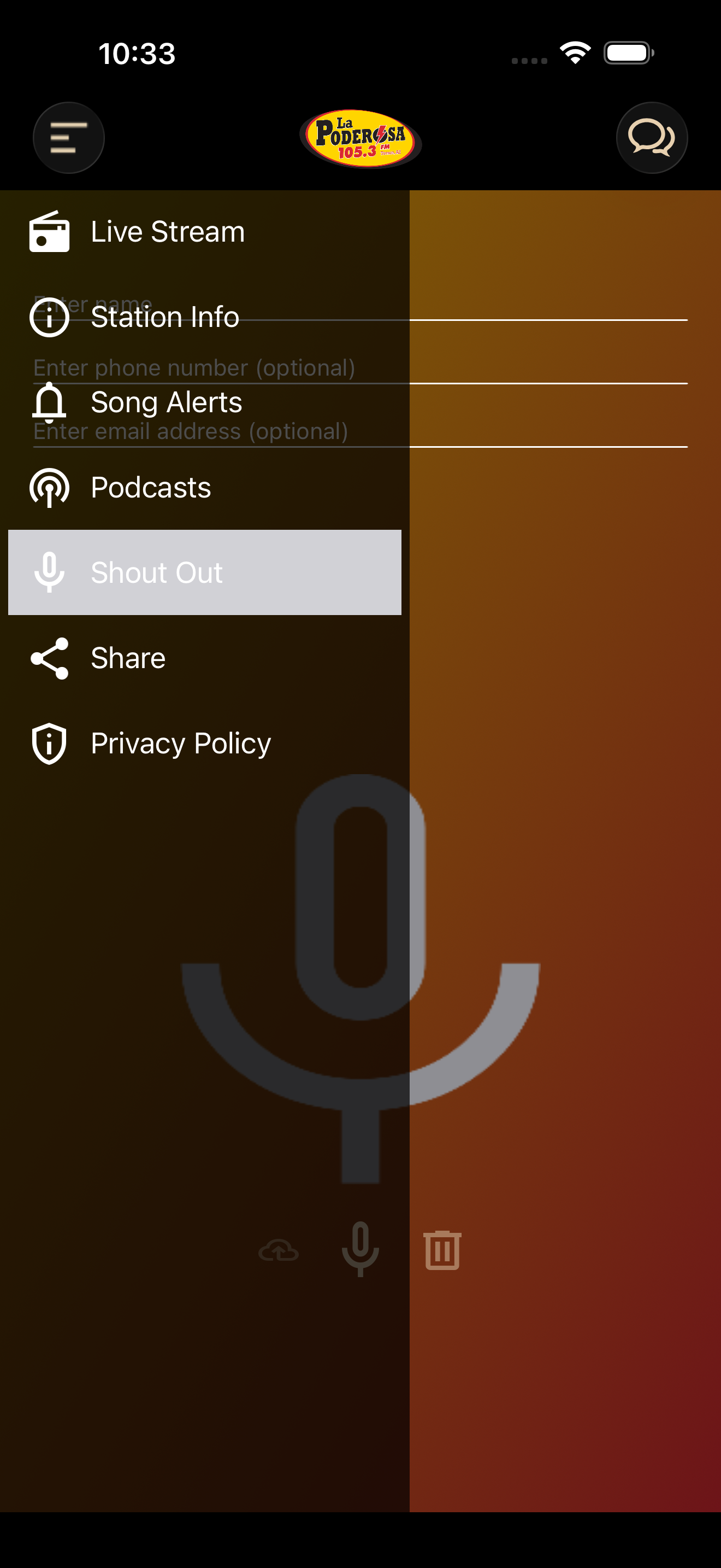 La Poderosa 105.3 screenshot 5