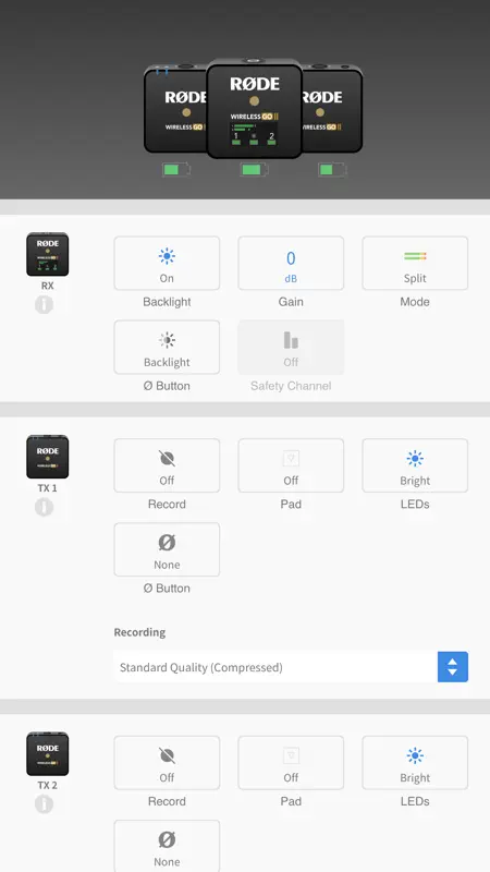 RØDE Central Mobile screenshot 1 of 3