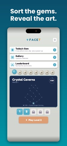 Facet: Gem Art Coloring Screenshot 1 of 5