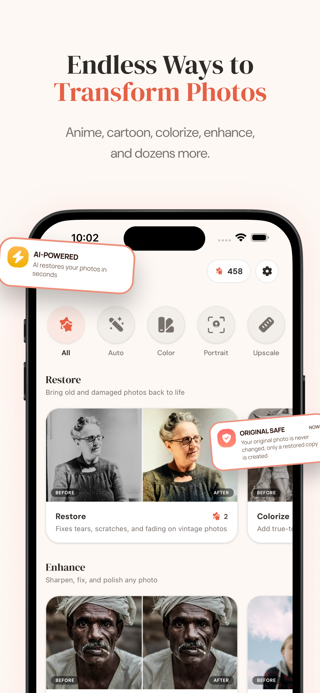 SnapRenew: Restore Old Photos screenshot 3