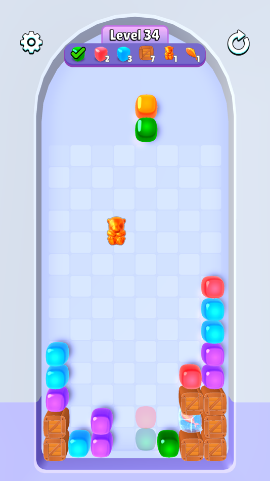 #8. Drop & Match (iOS) Podle: ZiNKY OYUN YAZILIM ANONiM SiRKETi