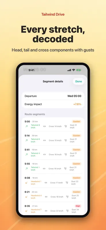 RV Trip Planner: Wind & Fuel screenshot 6 of 10