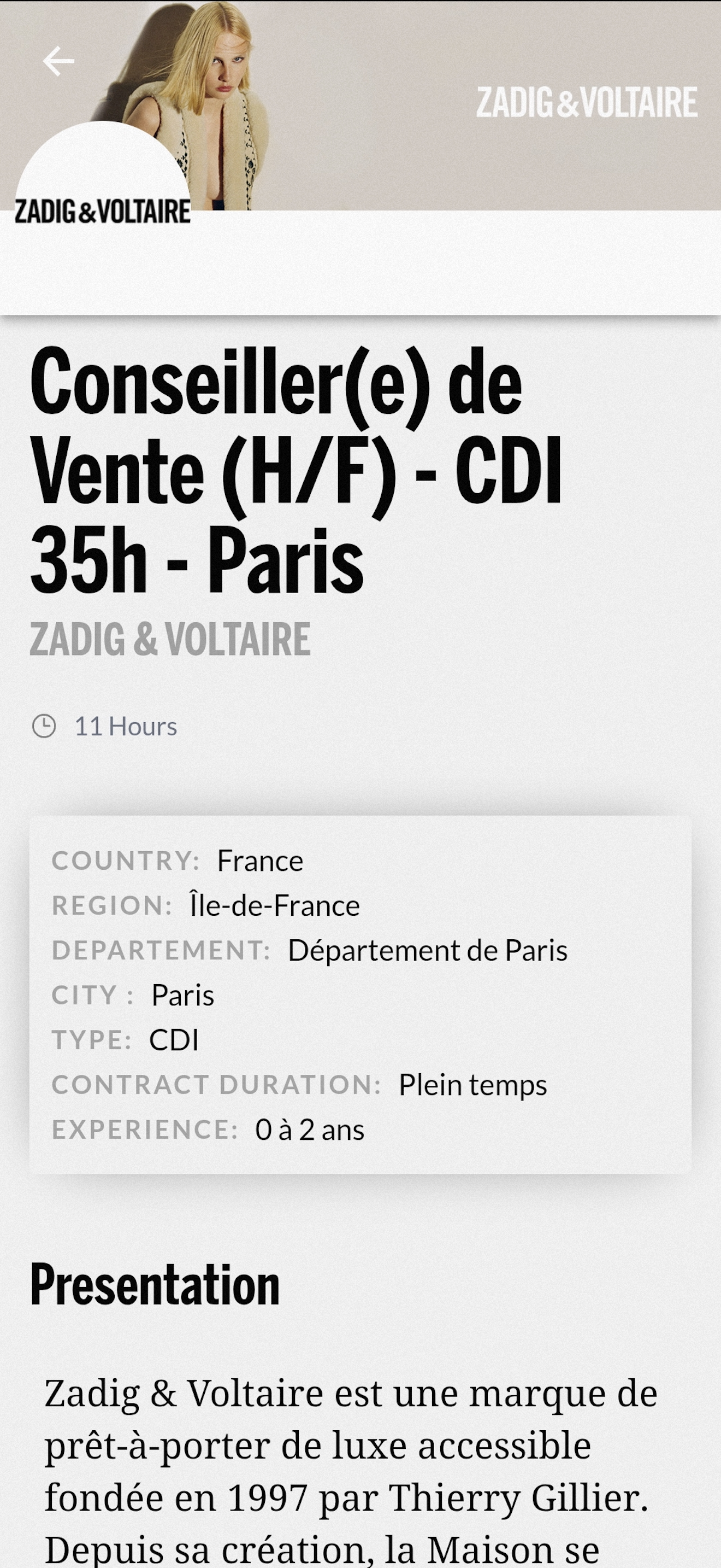 Fashion Jobs