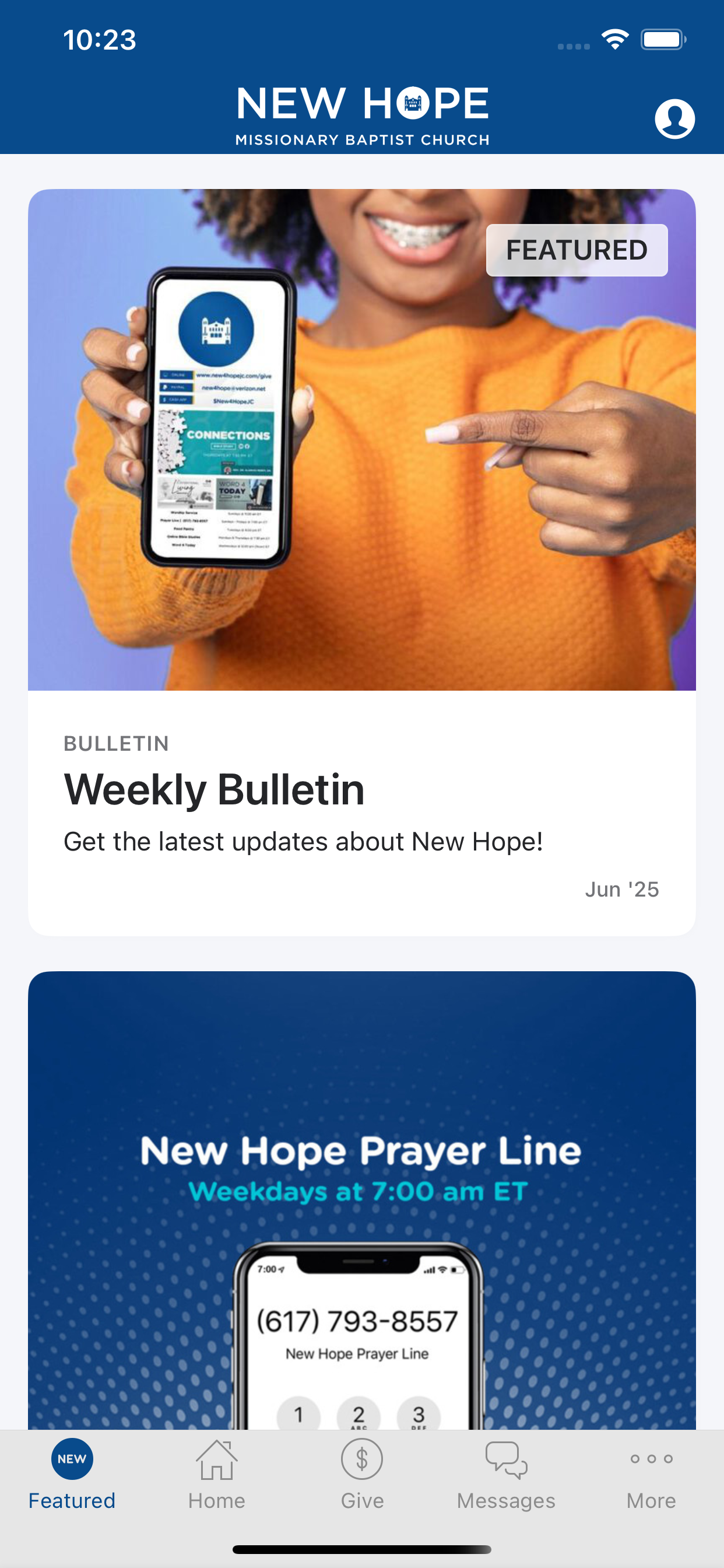 New Hope Missionary Baptist