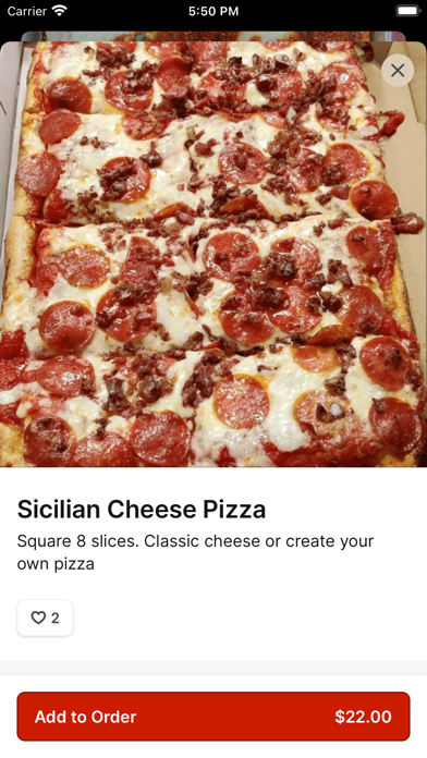 Mangia's Pizza & Pasta Screenshot