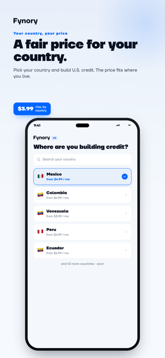Fynory - Credit Builder App Screenshot 3 of 8