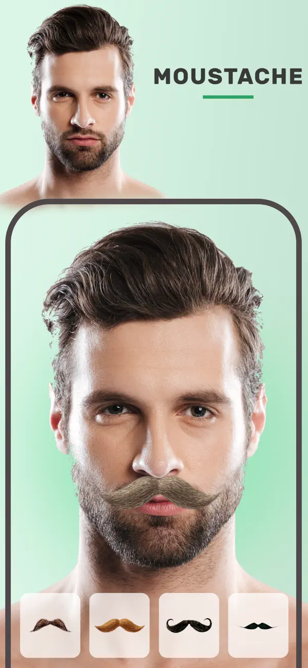 #4. Man Hair Mustache Beard Style (iOS) Przez: Neeraj .