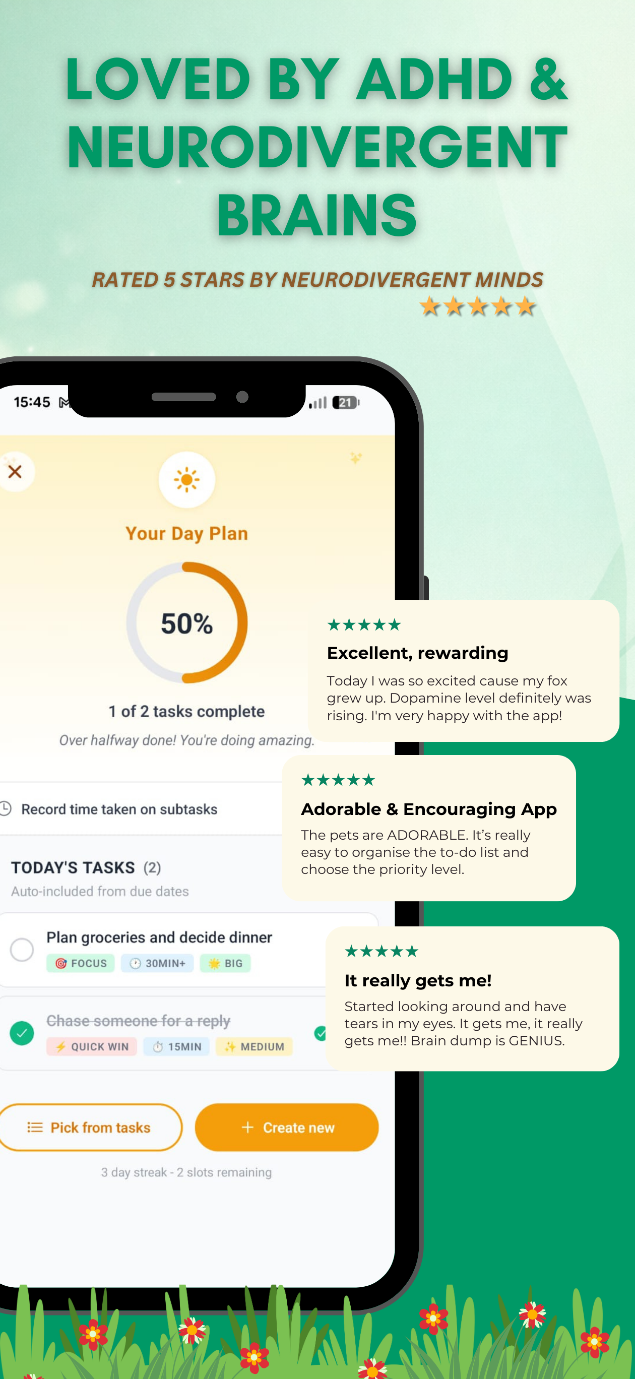Sprout: Smart ADHD Task App screenshot 3