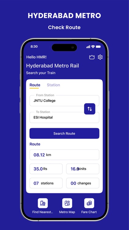 Hyderabad Metro - Route, fare