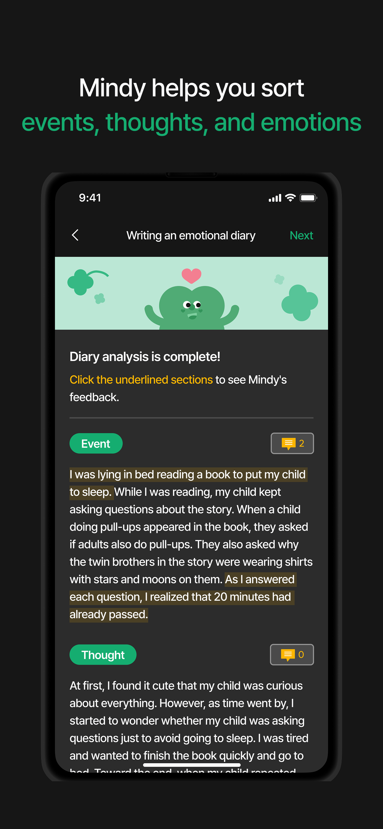 Mindy: AI Chat Journal
