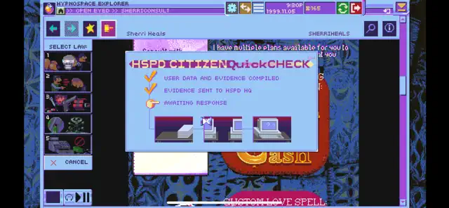 Hypnospace Outlaw screenshot 9