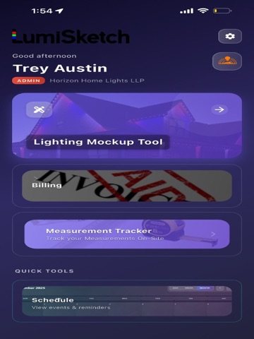 Lumisketch iPad screenshot