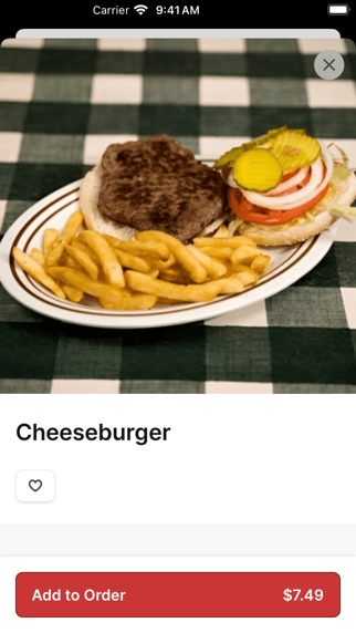 Studebaker's Country iPhone screenshot 3 - Food & Drink app