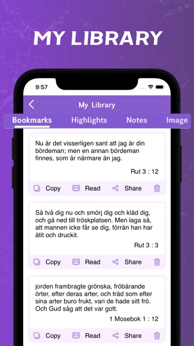 Swedish Bible - offline Screenshot