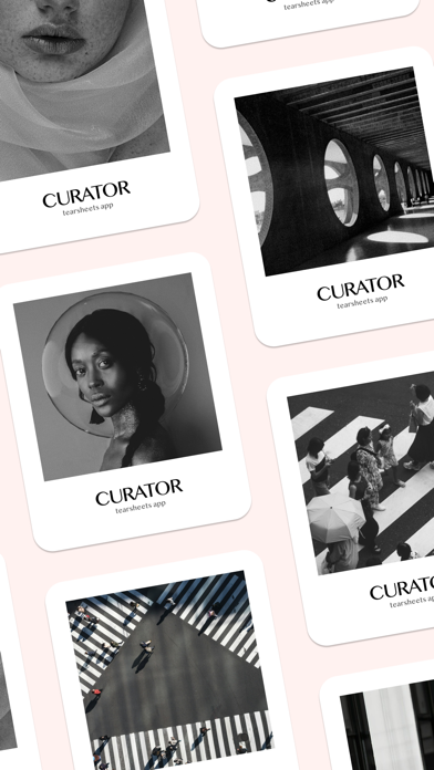 Curator – a tearsheet app Screenshot