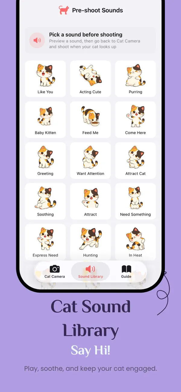 Screenshot #3 pour Cat Camera -  Efiko Pet Photos
