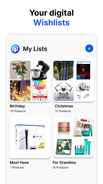 Share a Wish - Wishlist App Screenshot