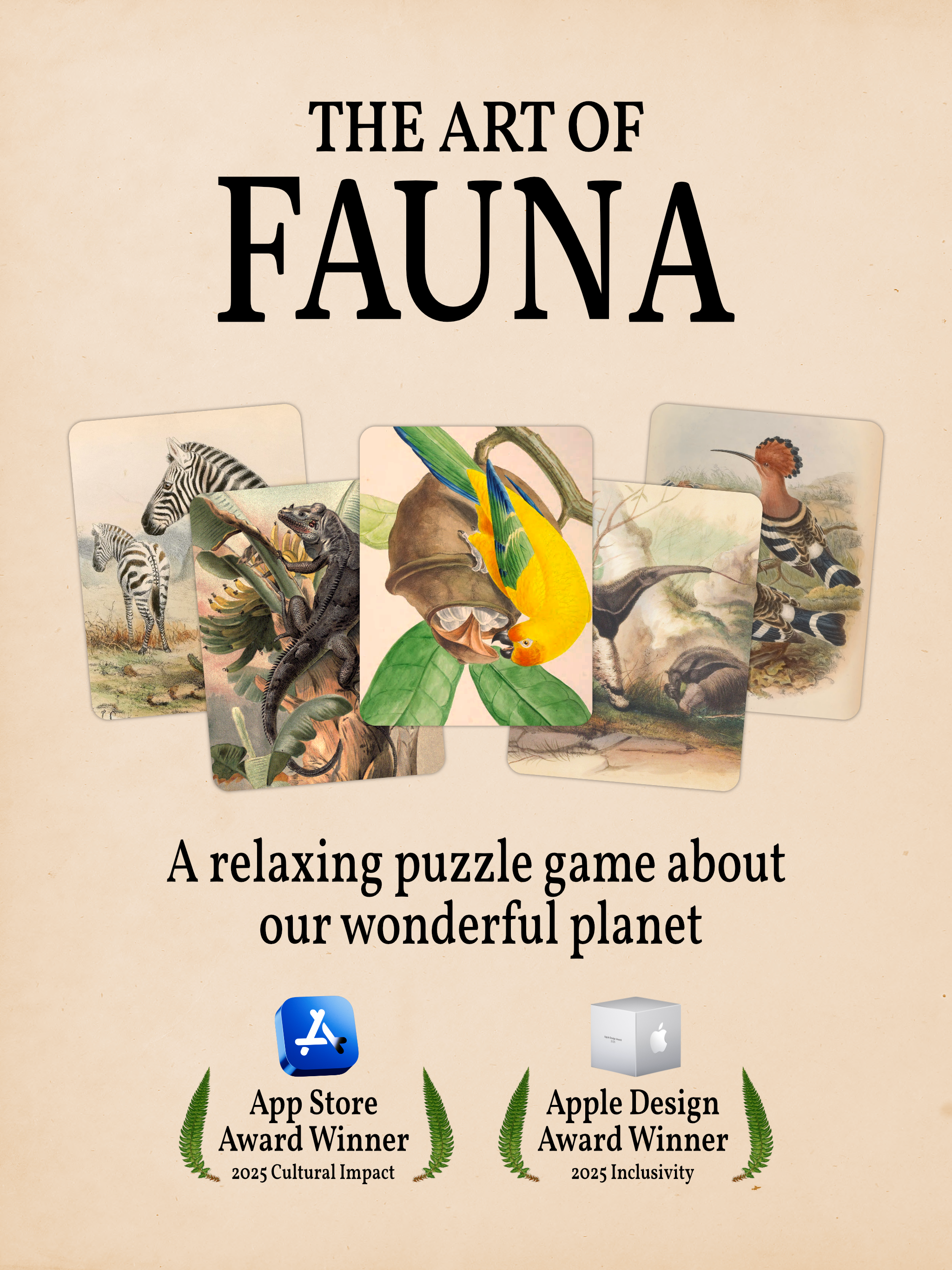 Art of Fauna: Cozy Puzzles