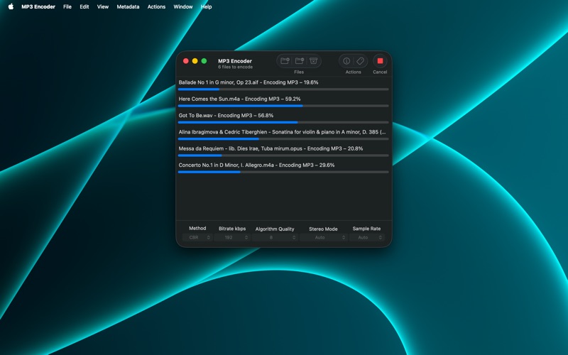 Screenshot #2 pour MP3 Encoder