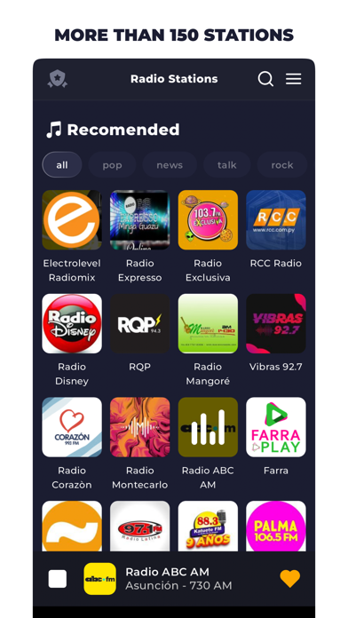 Radio Paraguay Online Screenshot