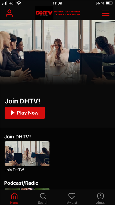 DHTV Network Screenshot