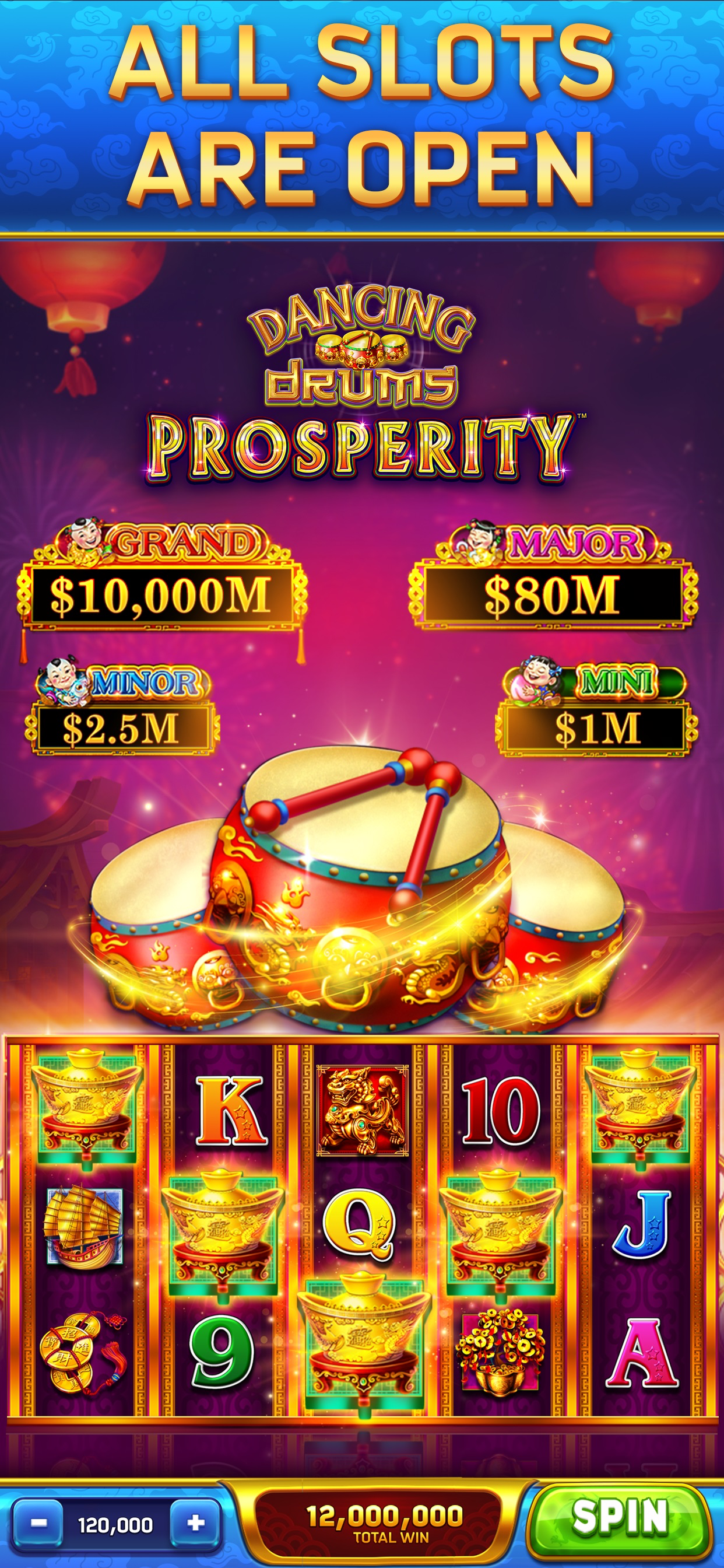 Dancing Drums Slots Casino