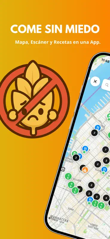 GF Gluten Free Scanner & Map screenshot 2 of 9