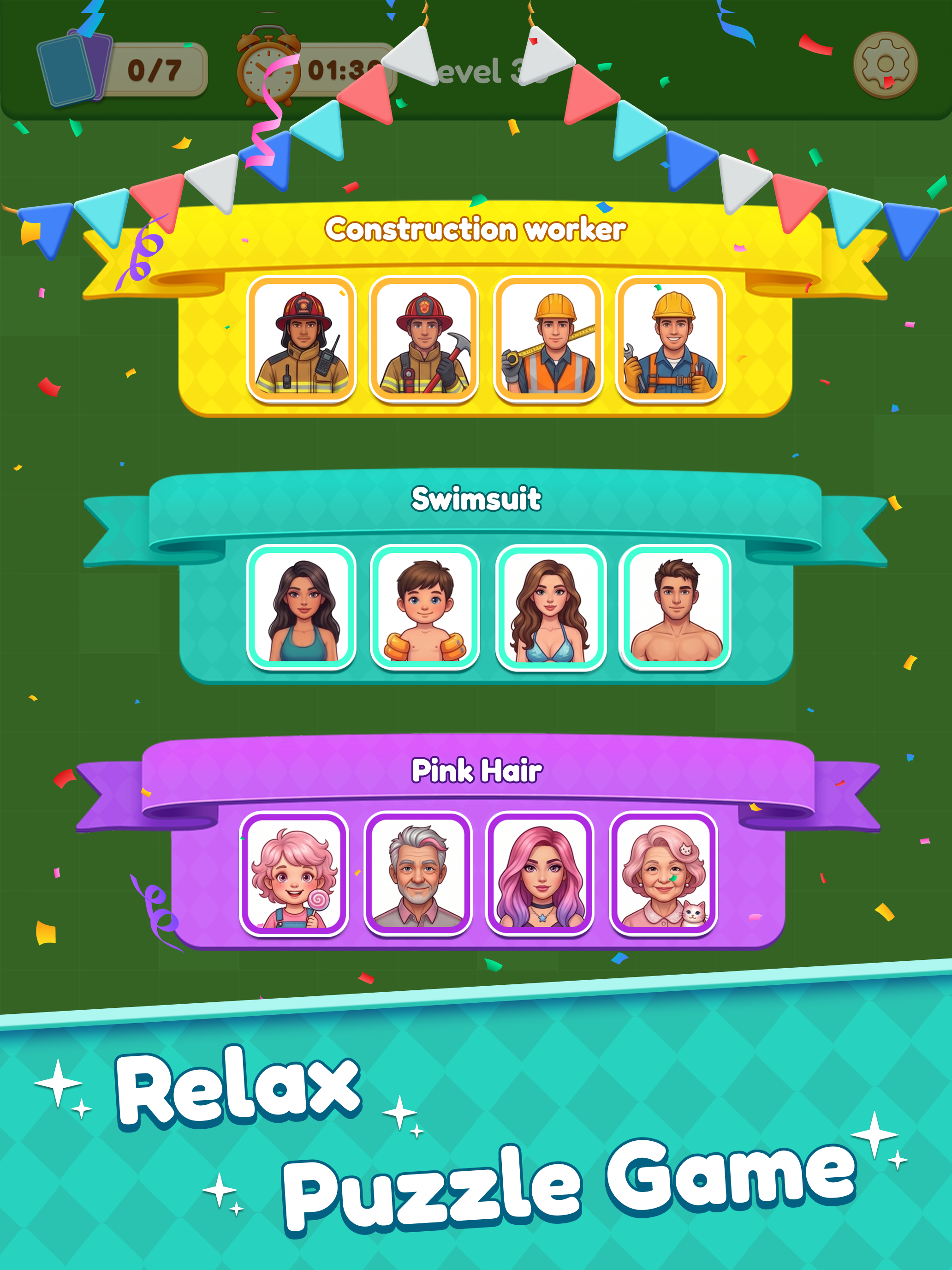 Pair Match Solitaire Puzzle screenshot 7
