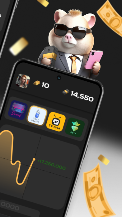 Hamster money clicker: coin Screenshot