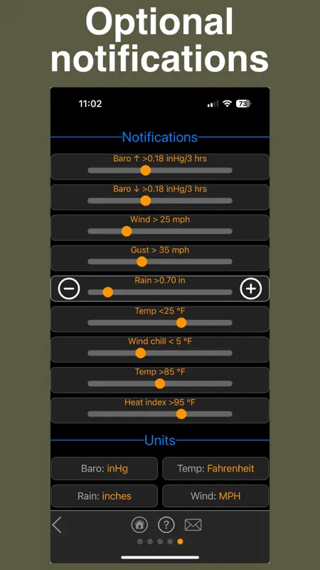 PWS weather station monitor screenshot 6 of 6