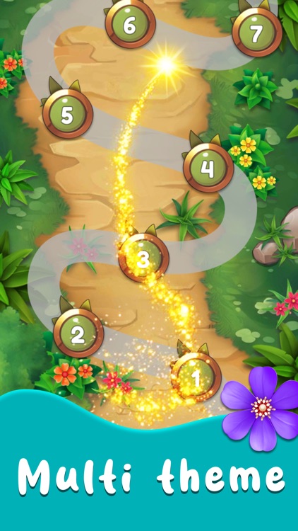 Blossom Merge: Bounce Flowers screenshot-4