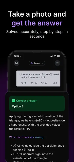 Guru AI: Study App screenshot 3