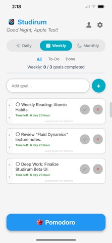 Studirum: Study & Focus Timer Screenshot 2 of 7