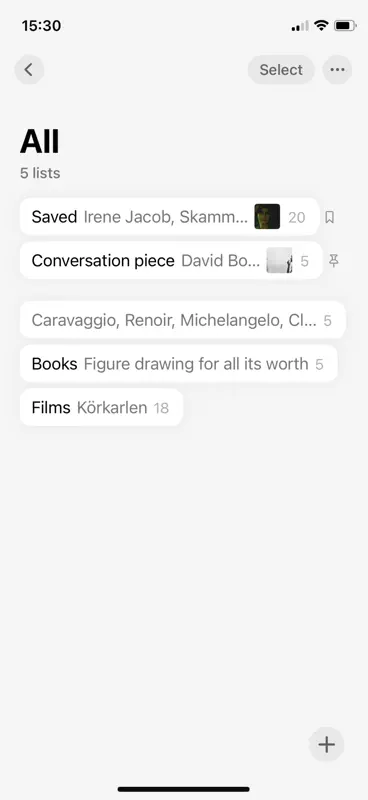 Still: simple lists screenshot 2 of 8