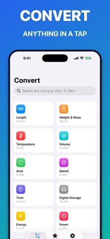 Unit Converter Plus: UniCo screenshot