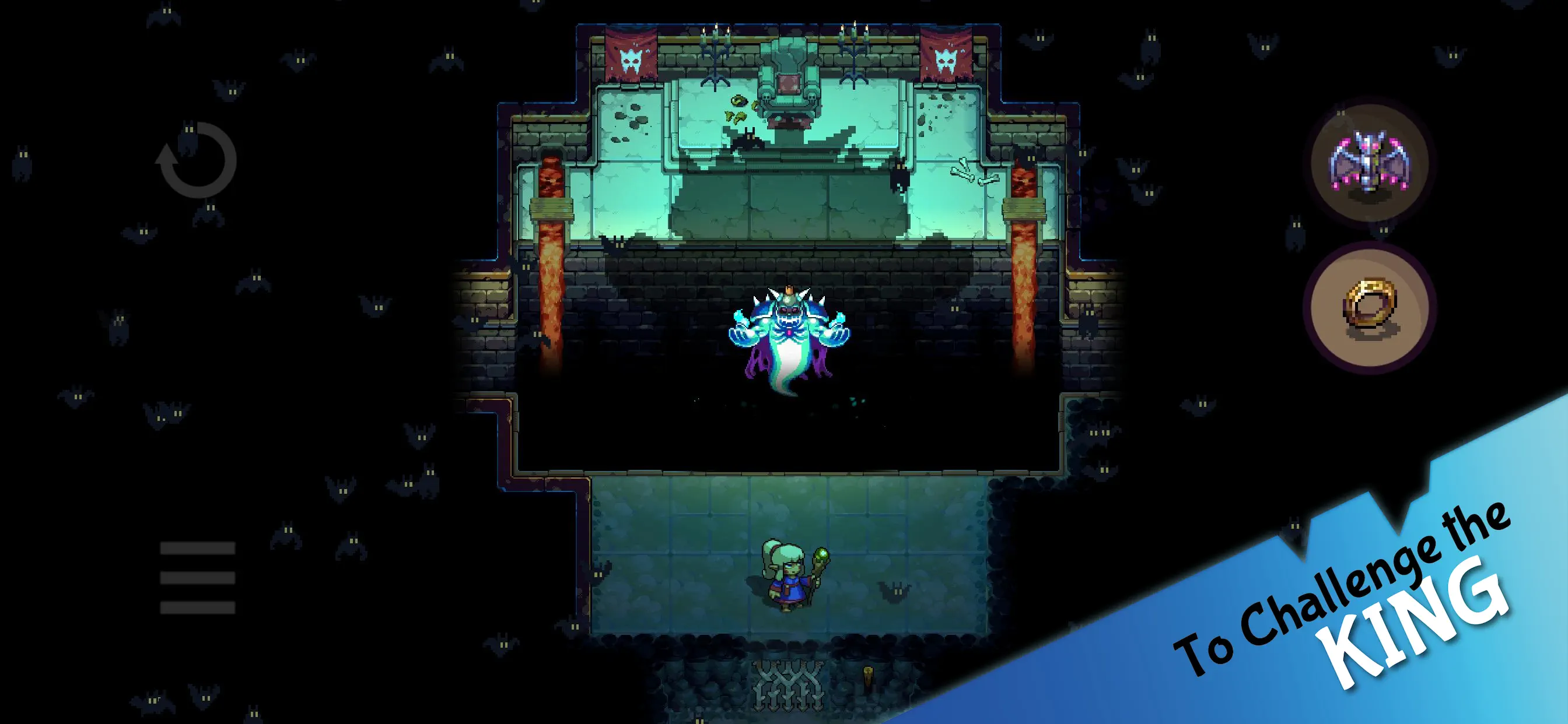 #6. Dungeons of Dreadrock 2 (iOS) 由: Christoph Minnameier