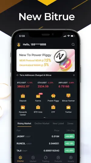 Bitrue - Buy BTC XRP & Crypto screenshot 1