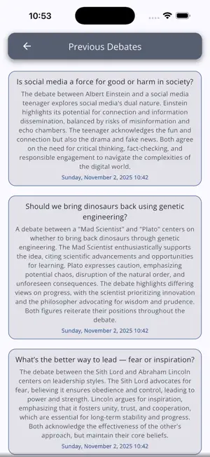 Aideai: AI Debates AI screenshot 4