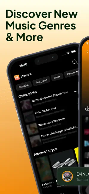 Music X - Music Streaming Pro iPhone screenshot 1