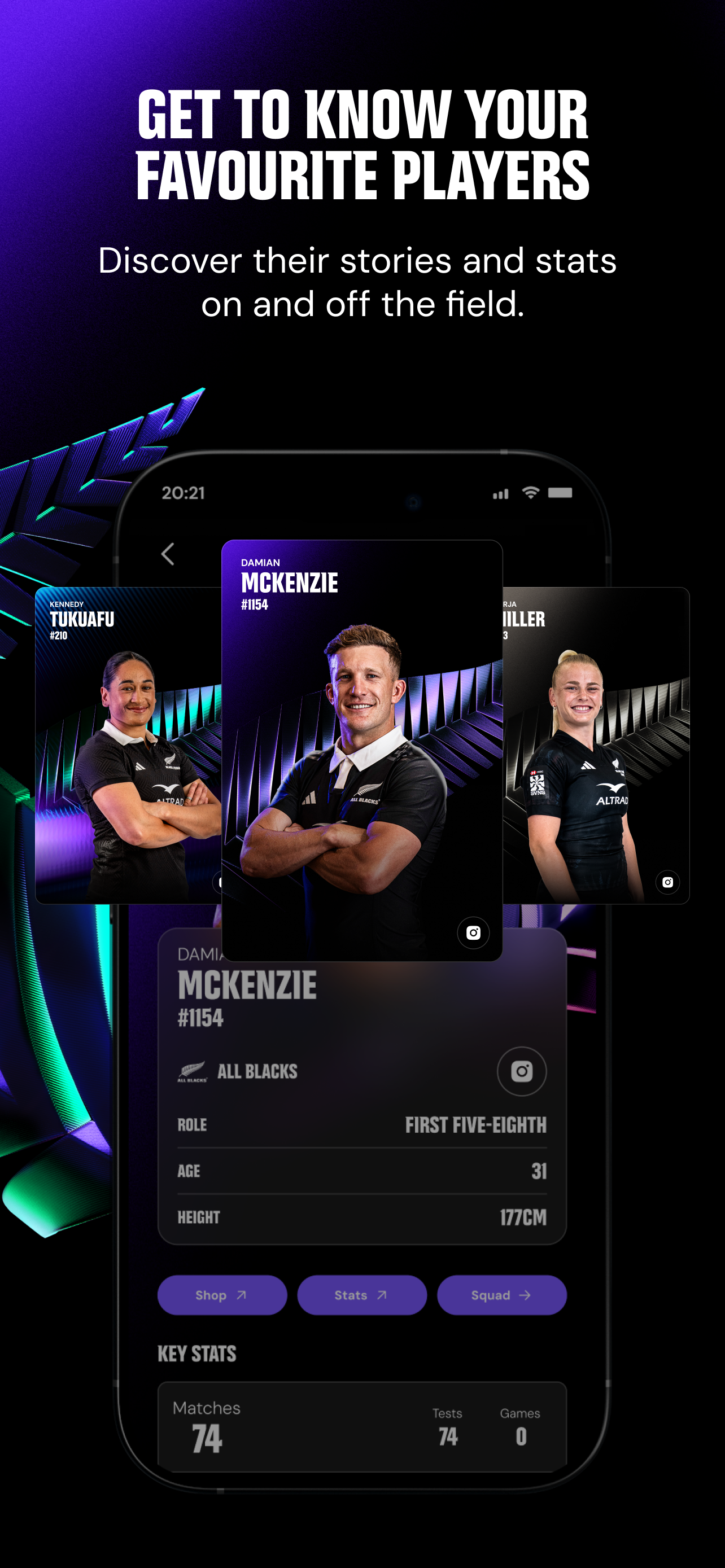 All Blacks & Black Ferns Rugby