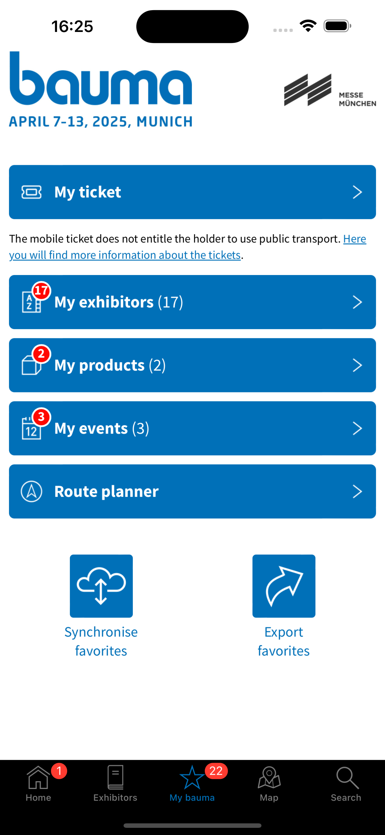 bauma app
